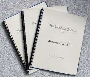 Shopping cart link to purchase Ukulele Soloist Songbook.