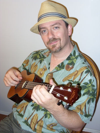 Steve Sutton and his uke